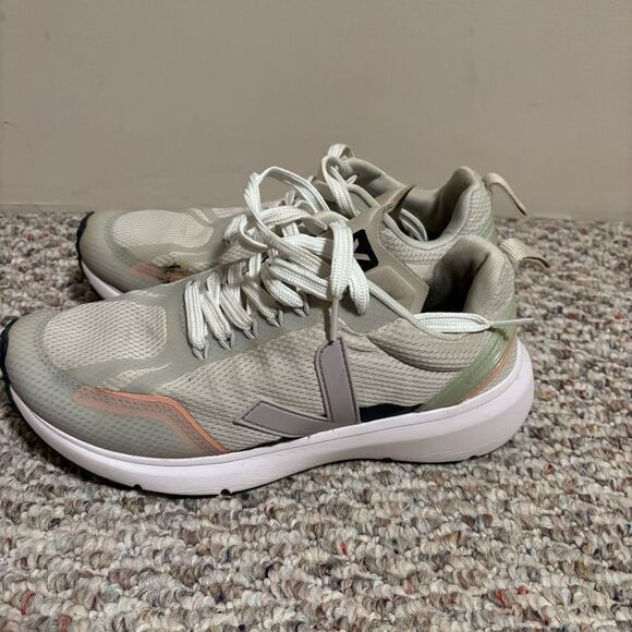 VEJA Condor 2 Alveomesh Natural Parme Sneakers - Atterley- Size 40 (9) - Picture 2 of 10